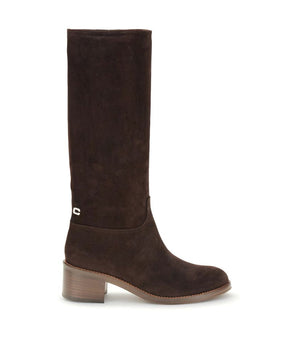 Carel Paris Brown Leather Boots