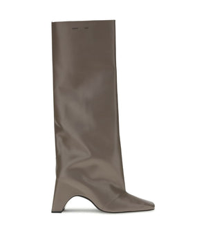 Coperni Gray Calf Leather Bos Taurus Boots