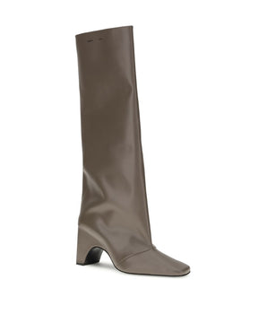 Coperni Gray Calf Leather Bos Taurus Boots