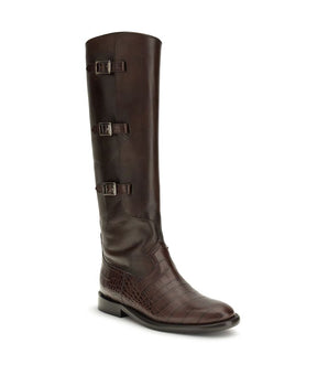 Paris Texas Brown Leather Lace-Up Boots
