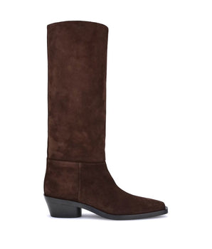 Proenza Schouler Brown Calf Leather Bos Taurus Ankle Boots