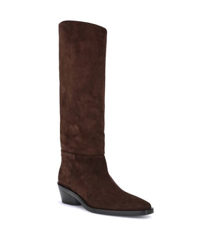 Proenza Schouler Brown Calf Leather Bos Taurus Ankle Boots