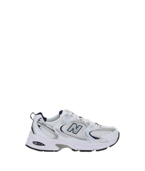 New Balance White Polyethylene Athletic Sneakers