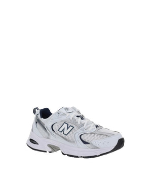 New Balance White Polyethylene Athletic Sneakers