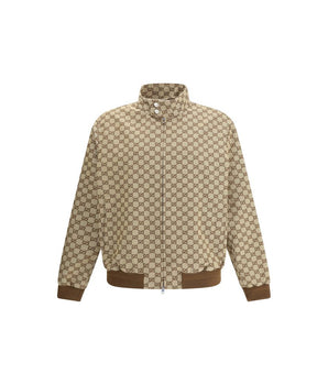 Gucci Beige Cotton Shell Jacket