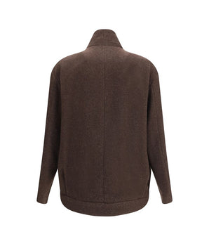 Giorgio Armani Brown Cashmere Coat