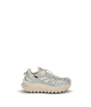 Moncler Cream Calf Leather Bos Taurus Athletic Sneakers