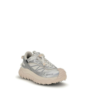 Moncler Cream Calf Leather Bos Taurus Athletic Sneakers