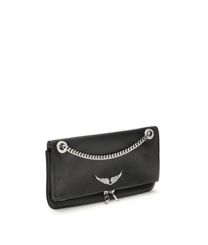 Zadig & Voltaire Black Leather Shoulder Bag