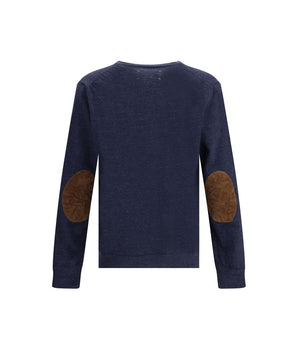 Margiela Blue Wool Cardigan