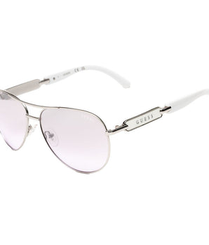 Guess Gray Metal Sunglasses