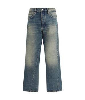 Sunflower Blue Cotton Jeans Denim