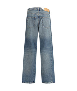 Sunflower Blue Cotton Jeans Denim