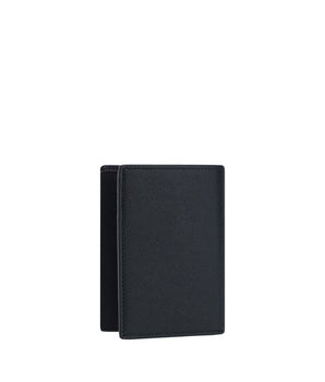 Saint Laurent Black Calf Leather Wallet by Bos Taurus