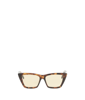 Saint Laurent Beige Acetate Sunglasses
