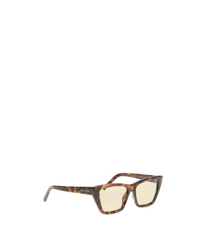 Saint Laurent Beige Acetate Sunglasses