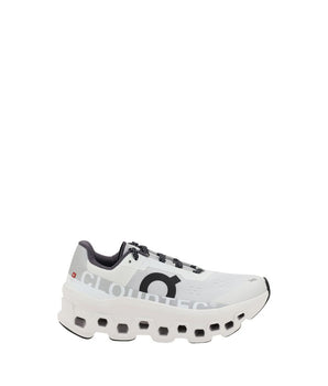 ON White Polyester Athletic Sneakers