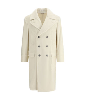 Brunello Cucinelli Ribbed Cashmere Coat