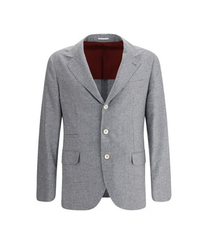 Brunello Cucinelli Gray Cashmere Clothing