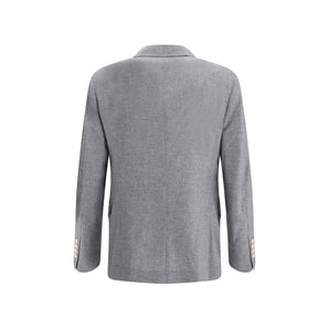 Brunello Cucinelli Cashmere and silk flannel Blazer
