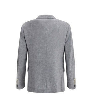 Brunello Cucinelli Gray Cashmere Clothing