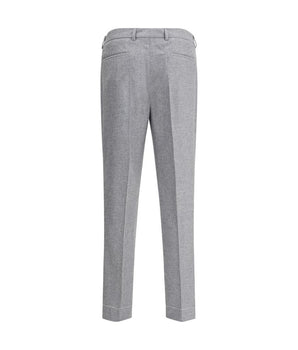 Brunello Cucinelli Gray Cashmere Casual Pants