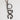 Dolce & Gabbana Silver Brass DG Logo Metal Keychain Holder Men Keyring