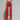 Dolce & Gabbana Red Logo Polyester Silver Brass Holder Keychain Men Keyring