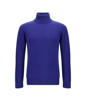 Saint Laurent Blue Cashmere Cashmere Sweater