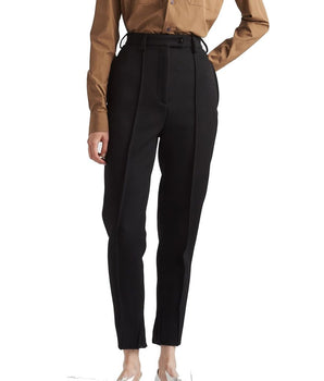 Prada Black Virgin Wool Dress Pants