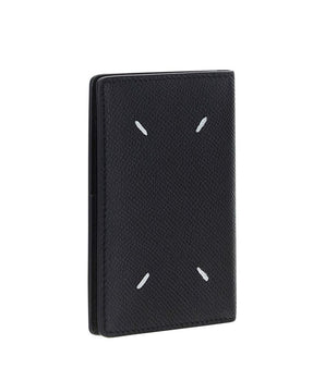 Margiela Black Calf Leather Bos Taurus Wallet