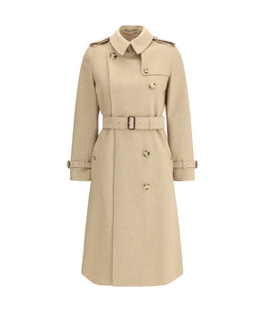 Burberry Kensington midi cashmere coat