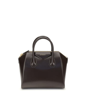 Givenchy Brown Calf Leather Bos Taurus Handbag