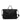 Dsquared² Black Fabric Weekend Travel Bag