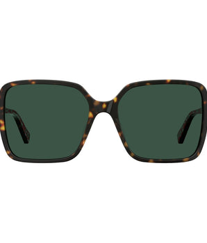 Love Moschino Brown Acetate Sunglasses