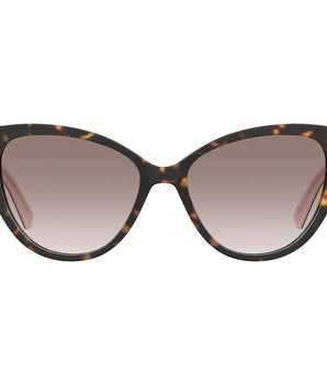 Love Moschino Brown Acetate Sunglasses