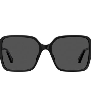 Love Moschino Black Acetate Sunglasses