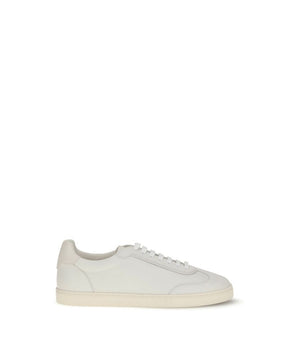 Brunello Cucinelli White Rubber Low Top Sneakers