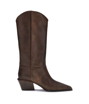 Paris Texas Brown Leather Boots
