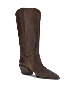 Paris Texas Brown Leather Boots