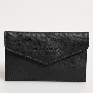 Michael Kors Black Saffiano Leather Envelope Holder Men's Accessory Wallet
