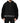 Dolce &amp; Gabbana Black Cotton Quilted Studded Sleeve Hoodie Jacket