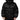 Dolce & Gabbana Black Monogram Logo Puffer Nylon Hooded Jacket