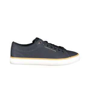 Tommy Hilfiger Blue Polyester Men Sneaker