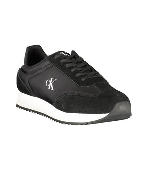 Calvin Klein Black Leather Men Sneaker