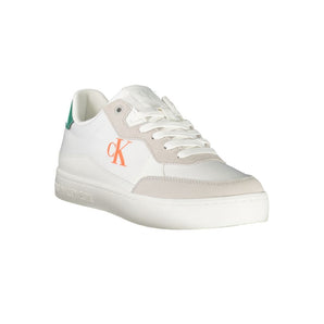 Calvin Klein White Leather Men Sneaker