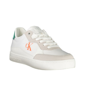 Calvin Klein White Leather Men Sneaker