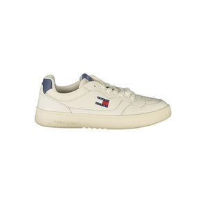 Tommy Hilfiger White Leather Men Sneaker