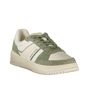 Tommy Hilfiger White Leather Men Sneaker