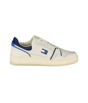 Tommy Hilfiger White Leather Men Sneaker